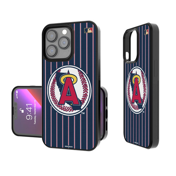 LA Angels 1986-1992 - Cooperstown Collection Pinstripe iPhone Bump Phone Case