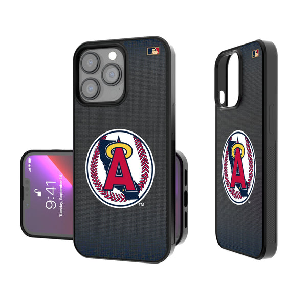 LA Angels 1986-1992 - Cooperstown Collection Linen iPhone Bump Phone Case