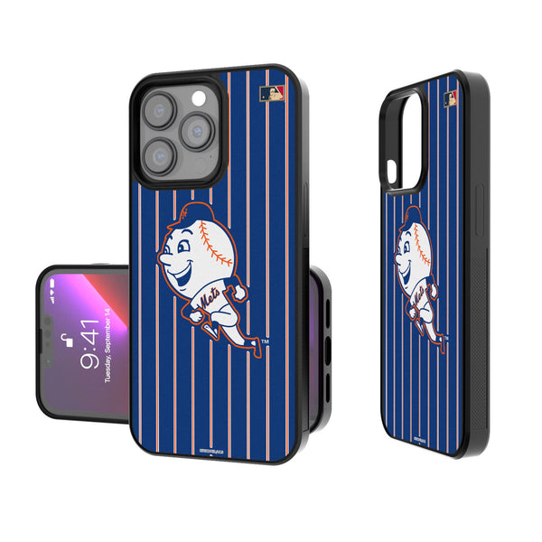 New York Mets 2014 - Cooperstown Collection Pinstripe iPhone Bump Phone Case