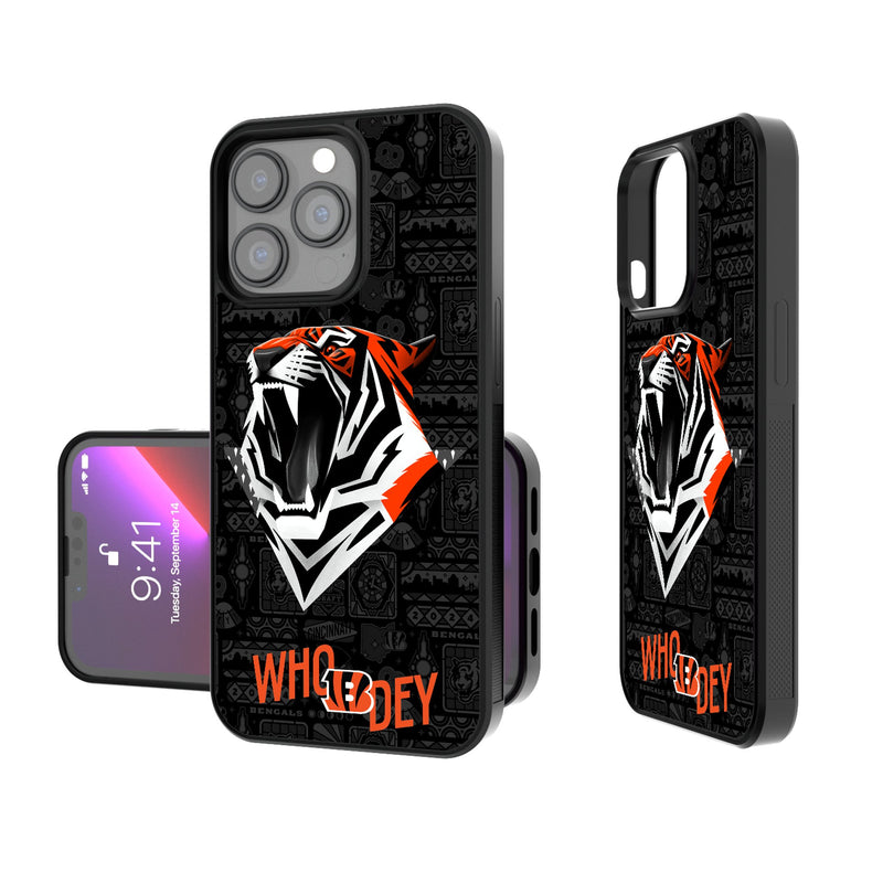 Cincinnati Bengals 2024 Illustrated Limited Edition iPhone Bump Phone Case