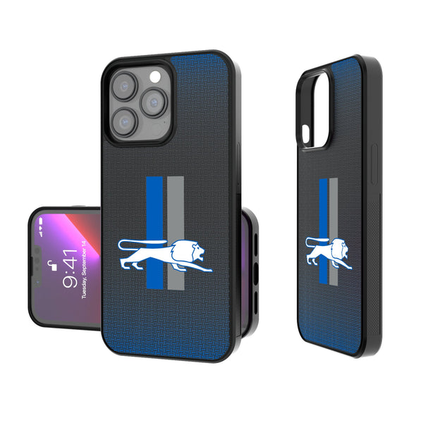 Detroit Lions Retro Linen iPhone Bump Phone Case