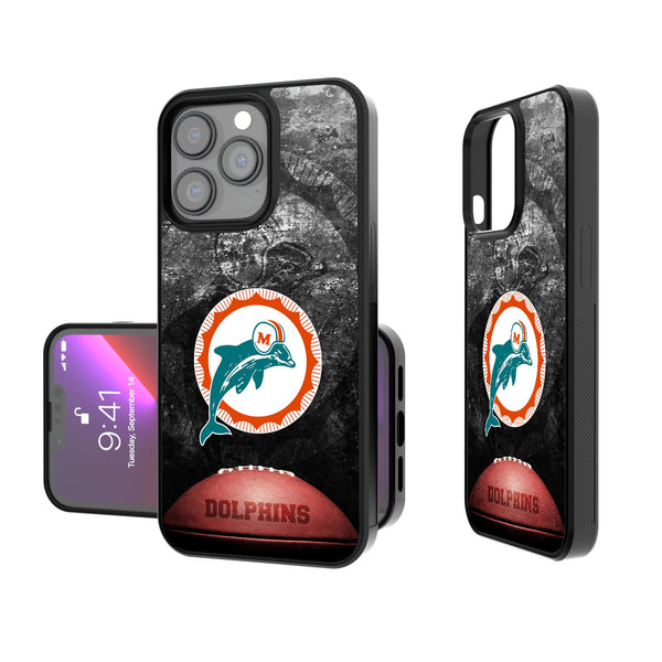 Miami Dolphins 1966-1973 Historic Collection Legendary iPhone Bump Phone Case