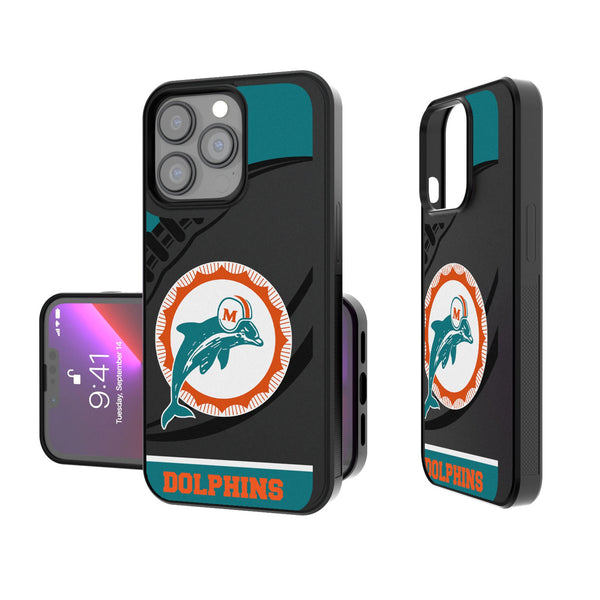 Miami Dolphins 1966-1973 Historic Collection Passtime iPhone Bump Phone Case