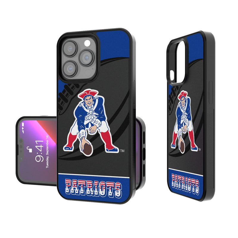 New England Patriots Historic Collection Passtime iPhone Bump Phone Case