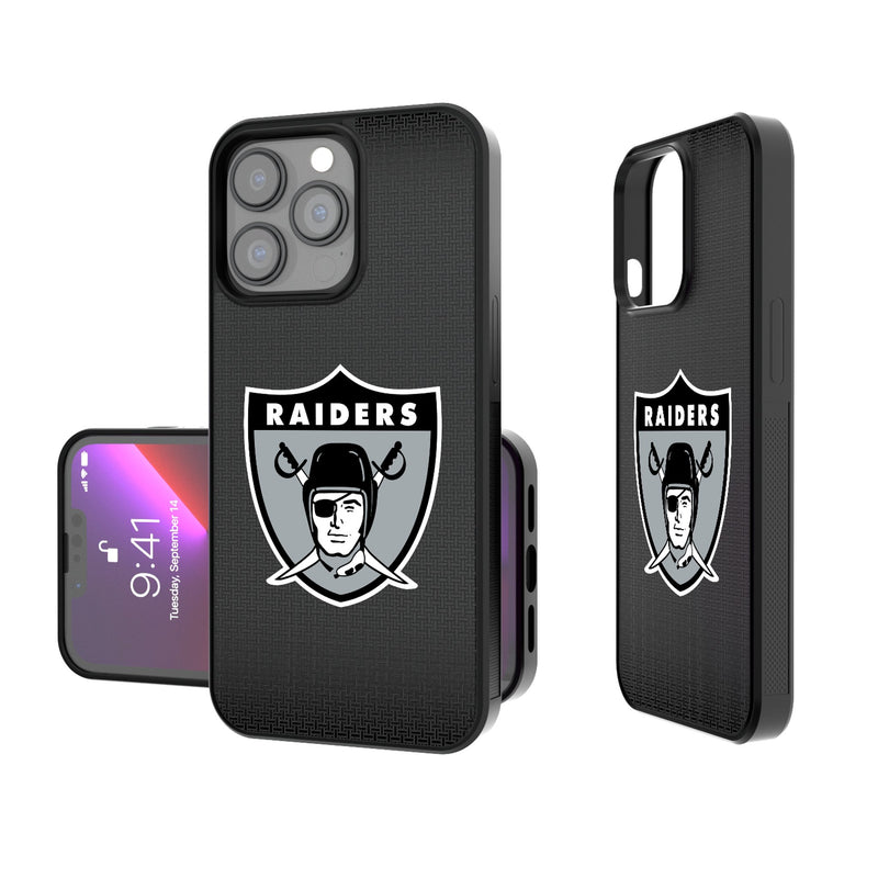 Oakland Raiders 1963 Historic Collection Linen iPhone Bump Phone Case