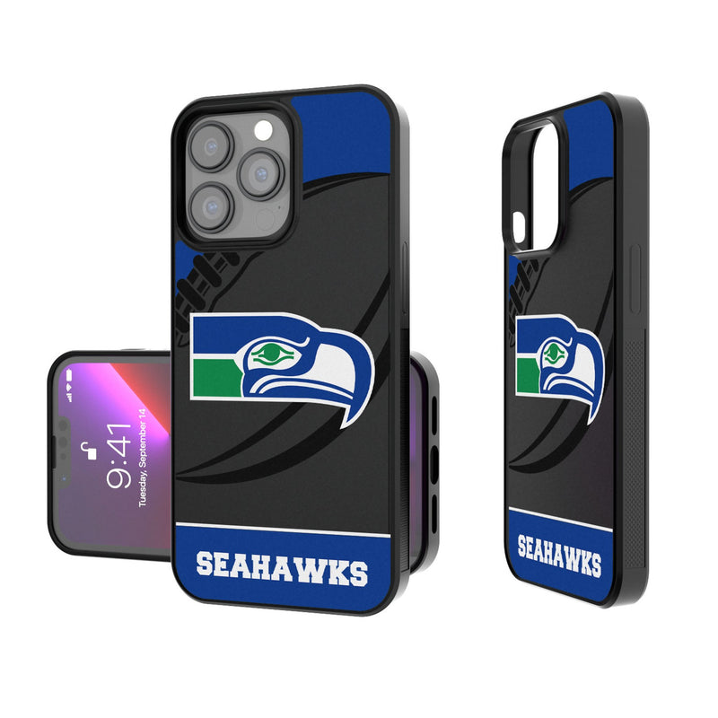 Seattle Seahawks Historic Collection Passtime iPhone Bump Phone Case