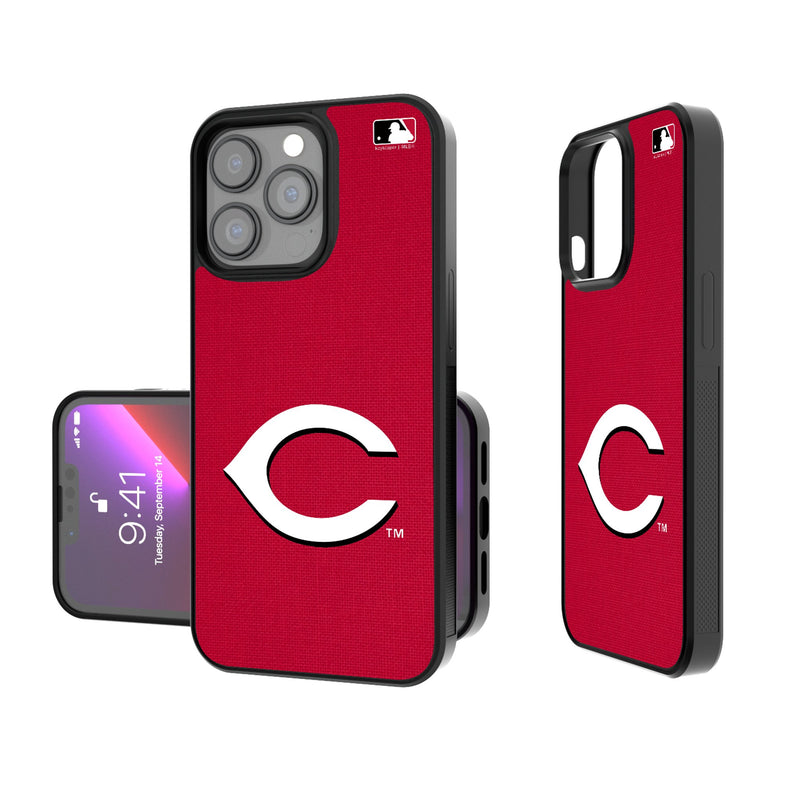 Cincinnati Reds Solid iPhone Bump Phone Case