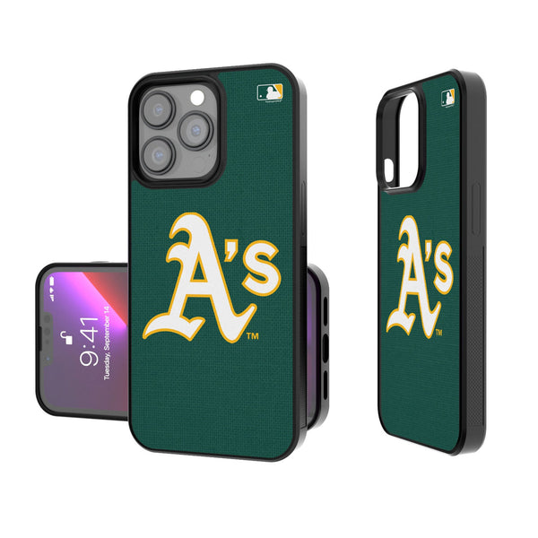 Oakland Athletics Solid iPhone Bump Phone Case