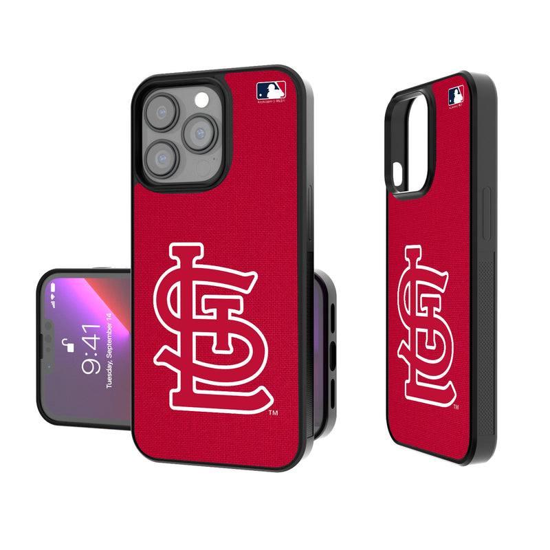 St Louis Cardinals Solid iPhone Bump Phone Case