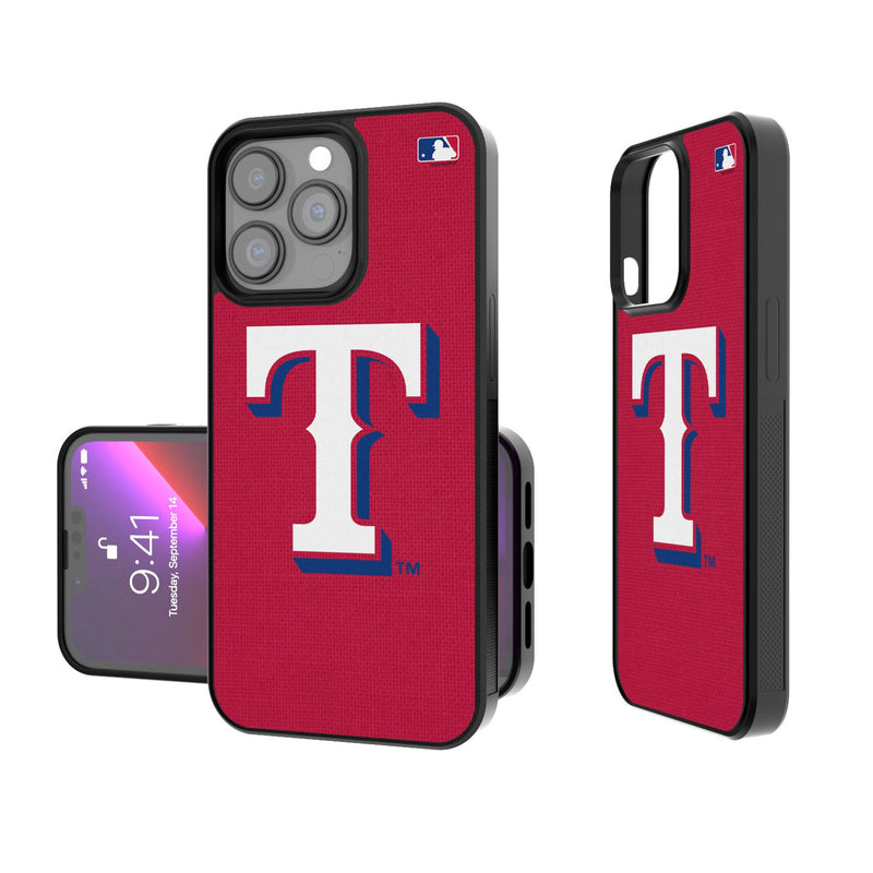 Texas Rangers Solid iPhone Bump Phone Case