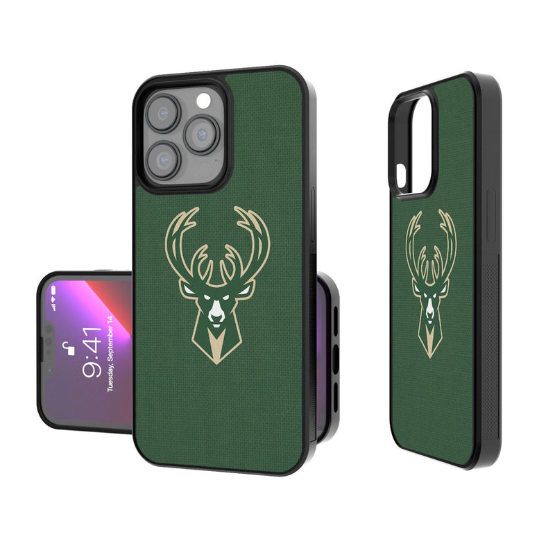 Milwaukee Bucks Solid iPhone Bump Phone Case