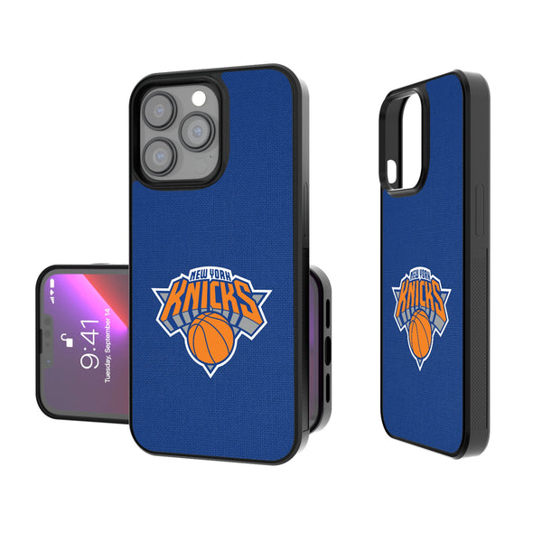 New York Knicks Solid iPhone Bump Phone Case