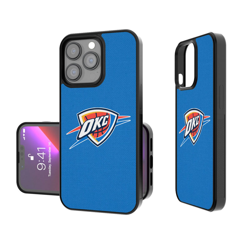 Oklahoma City Thunder Solid iPhone Bump Phone Case