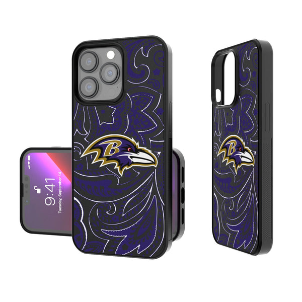 Baltimore Ravens Paisley iPhone Bump Phone Case