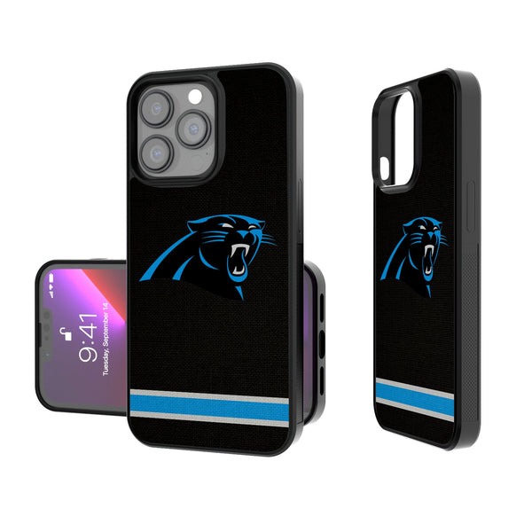 Carolina Panthers Stripe iPhone Bump Phone Case