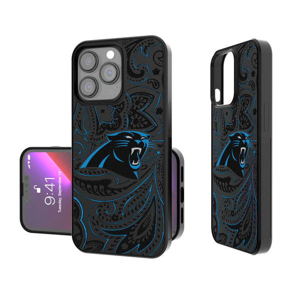 Carolina Panthers Paisley iPhone Bump Phone Case