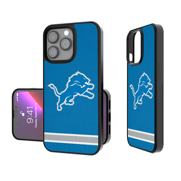 Detroit Lions Stripe iPhone Bump Phone Case