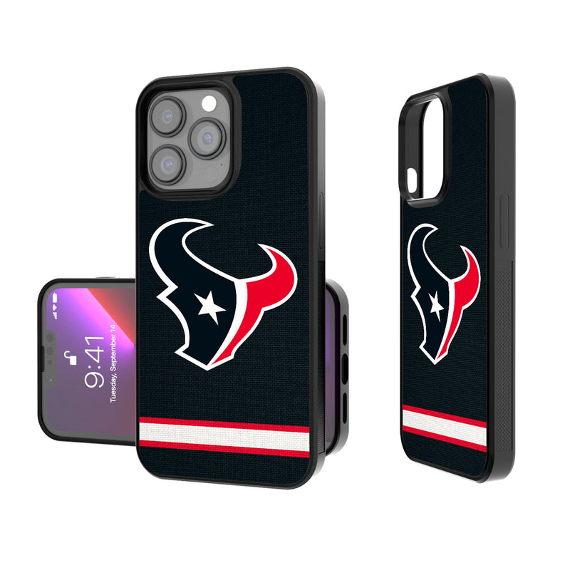 Houston Texans Stripe iPhone Bump Phone Case