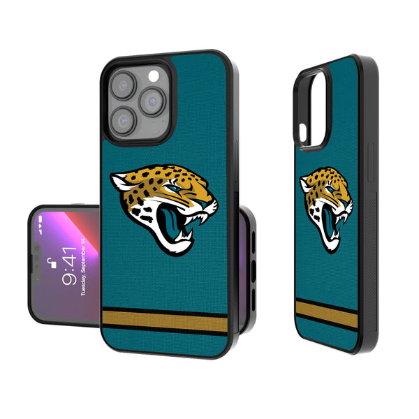 Jacksonville Jaguars Stripe iPhone Bump Phone Case