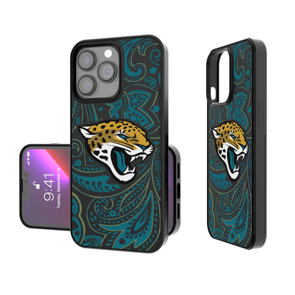 Jacksonville Jaguars Paisley iPhone Bump Phone Case