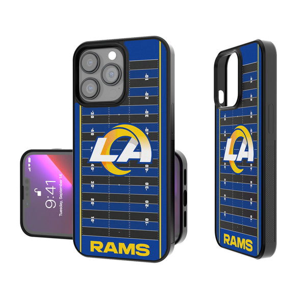 Los Angeles Rams Field iPhone Bump Phone Case