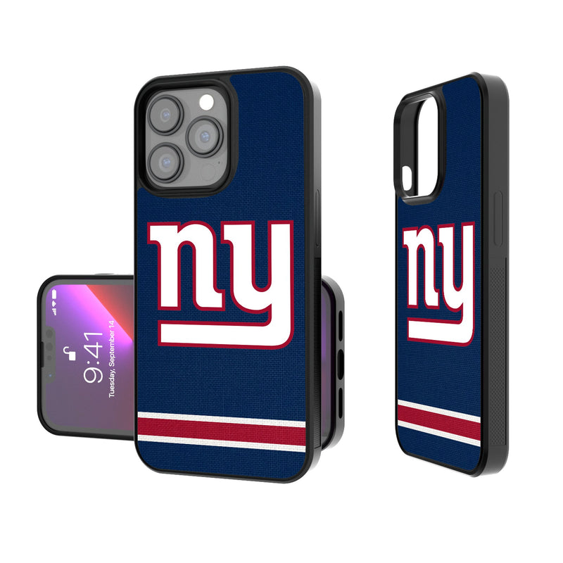 New York Giants Stripe iPhone Bump Phone Case