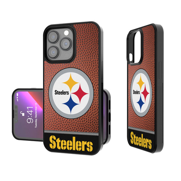 Pittsburgh Steelers Football Wordmark iPhone Bump Phone Case