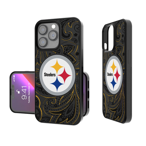 Pittsburgh Steelers Paisley iPhone Bump Phone Case