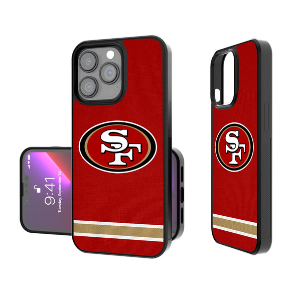 San Francisco 49ers Stripe iPhone Bump Phone Case