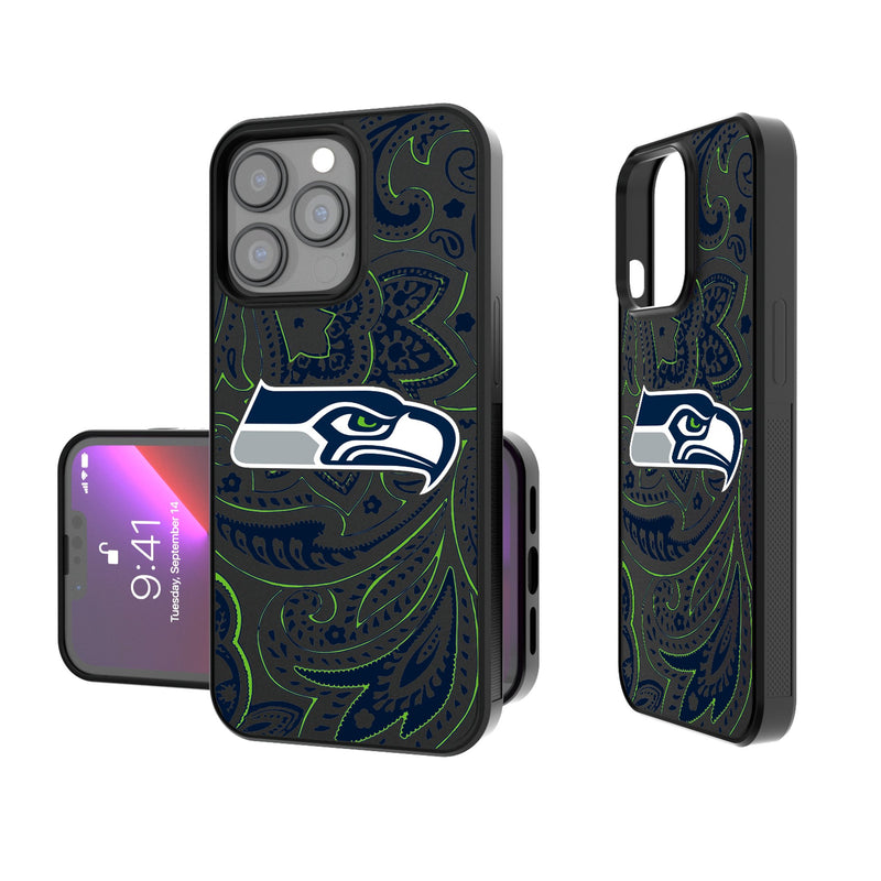 Seattle Seahawks Paisley iPhone Bump Phone Case