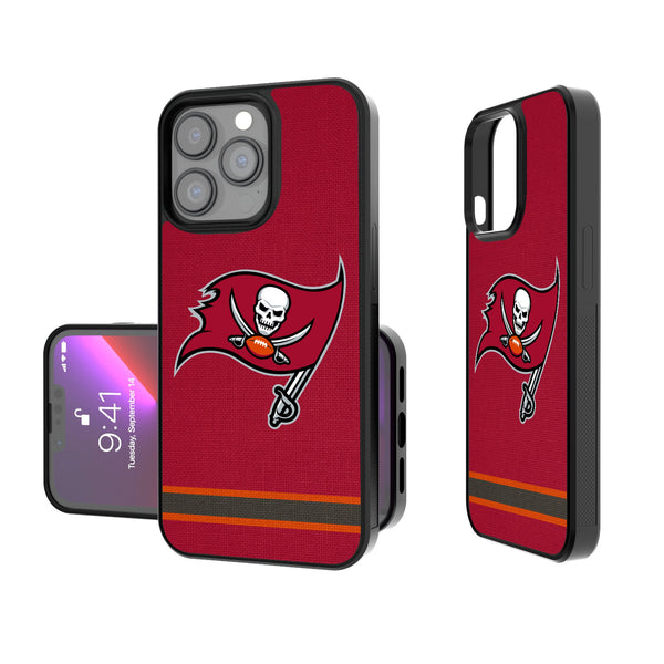 Tampa Bay Buccaneers Stripe iPhone Bump Phone Case