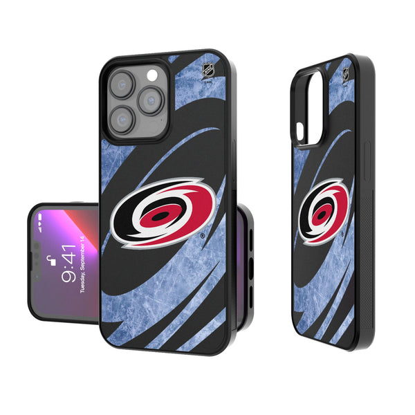 Carolina Hurricanes Ice Tilt iPhone Bump Phone Case