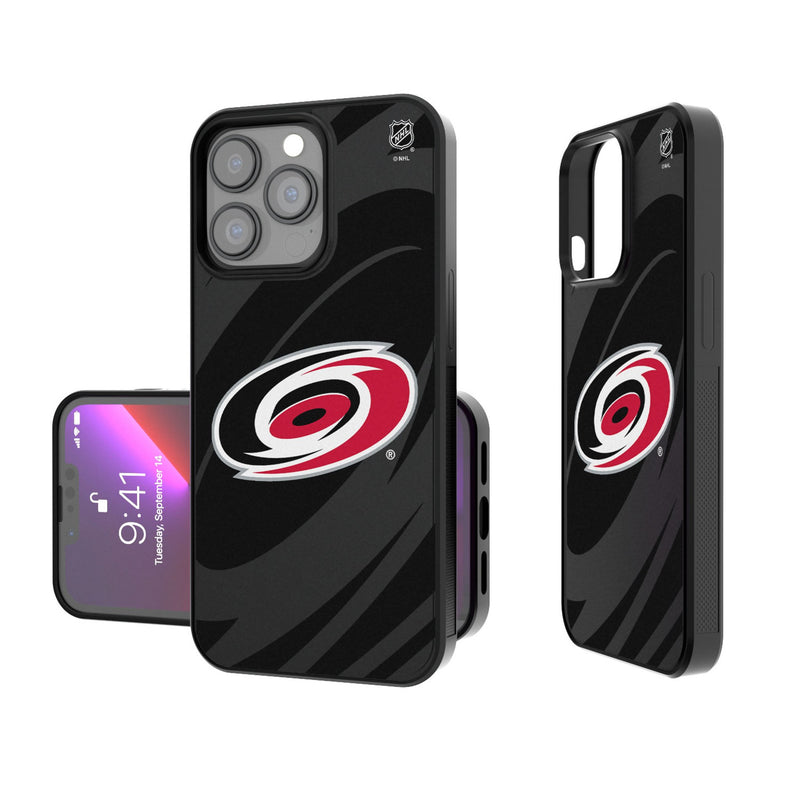 Carolina Hurricanes Monocolor Tilt iPhone Bump Phone Case