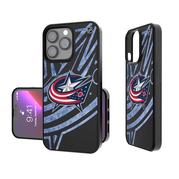 Columbus Blue Jackets Ice Tilt iPhone Bump Phone Case