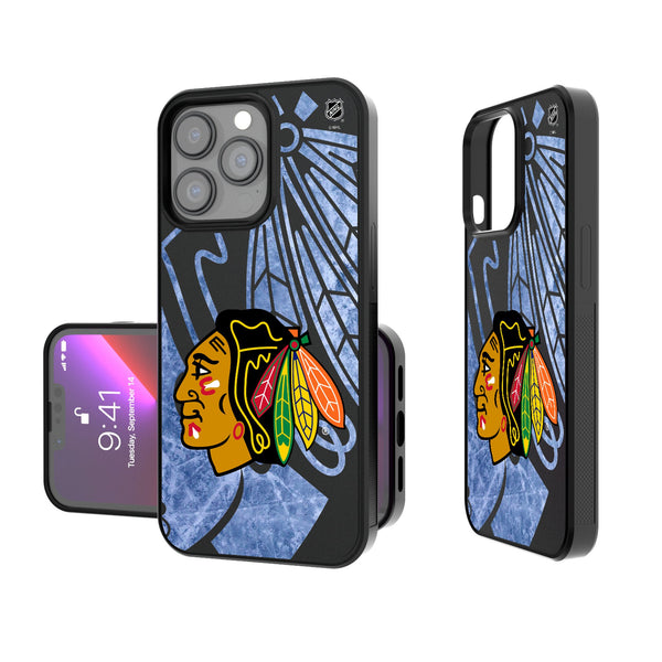 Chicago Blackhawks Ice Tilt iPhone Bump Phone Case