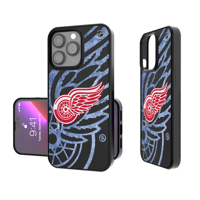 Detroit Red Wings Ice Tilt iPhone Bump Phone Case