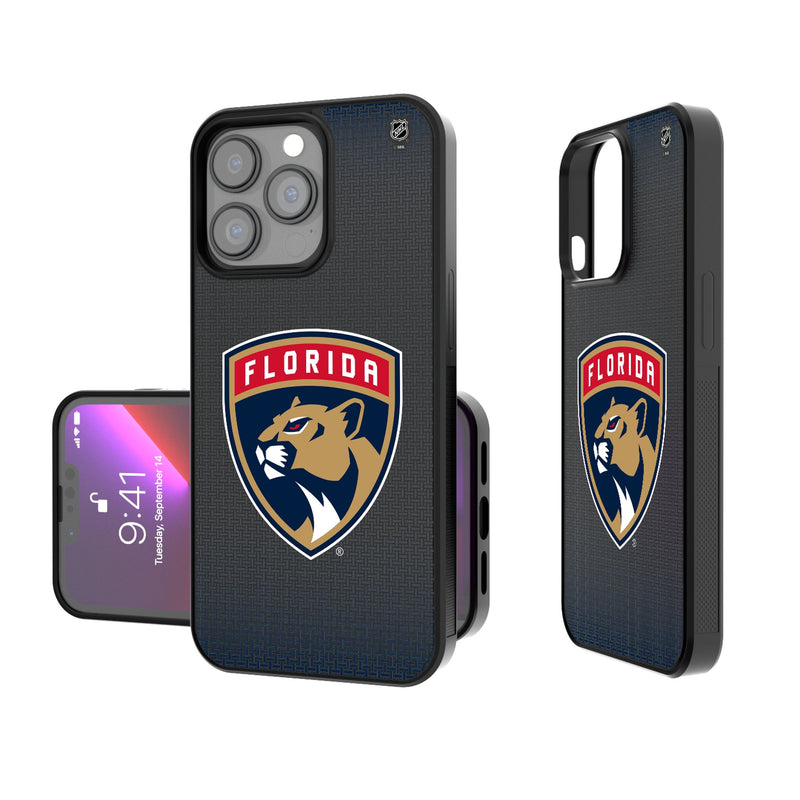 Florida Panthers Linen iPhone Bump Phone Case