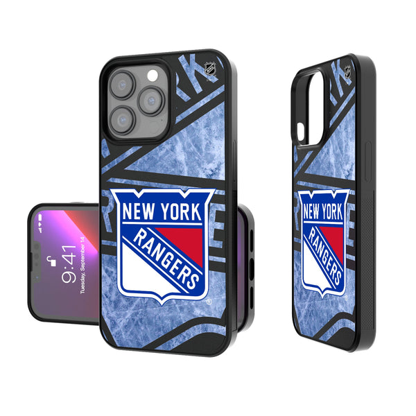 New York Rangers Ice Tilt iPhone Bump Phone Case