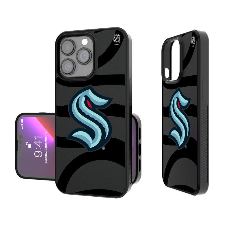 Seattle Kraken Monocolor Tilt iPhone Bump Phone Case