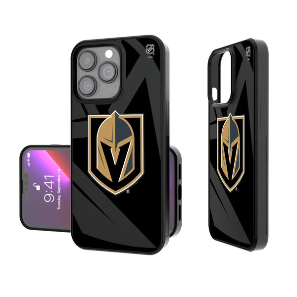 Vegas Golden Knights Monocolor Tilt iPhone Bump Phone Case