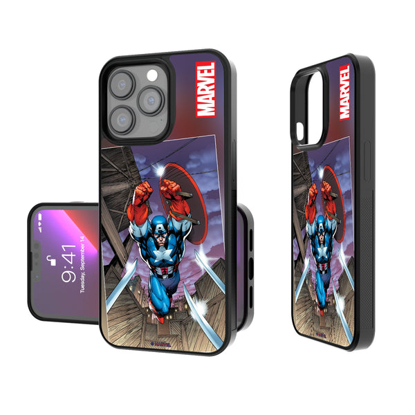 Marvel Avengers Captain America Cover Art iPhone Bump Phone Case