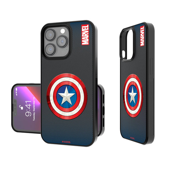 Marvel Avengers Captain America Grid iPhone Bump Phone Case