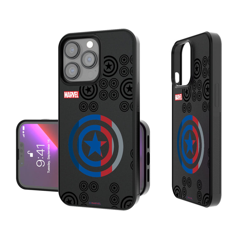 Marvel Avengers Captain America Sigil iPhone Bump Phone Case