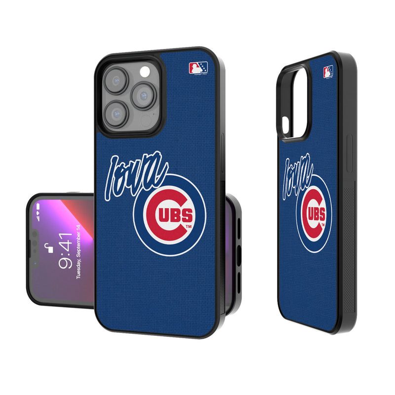 Iowa Cubs Solid iPhone Bump Phone Case