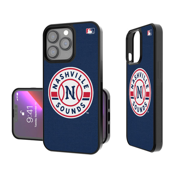 Nashville Sounds Solid iPhone Bump Phone Case