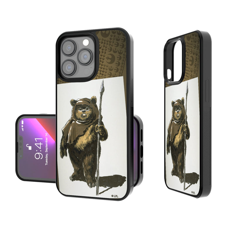 Star Wars Ewok Portrait iPhone Bump Phone Case