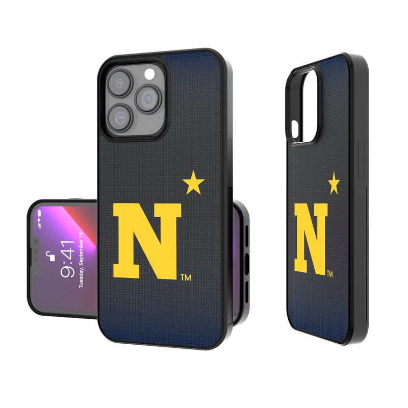 United State Naval Academy Midshipmen Linen iPhone Bump Phone Case