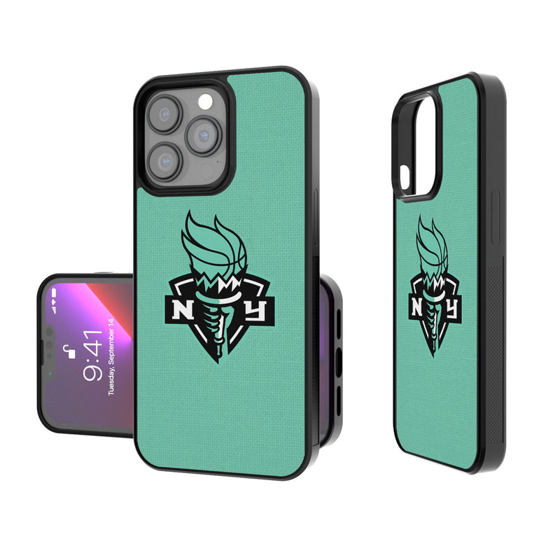 New York Liberty Solid iPhone Bump Phone Case