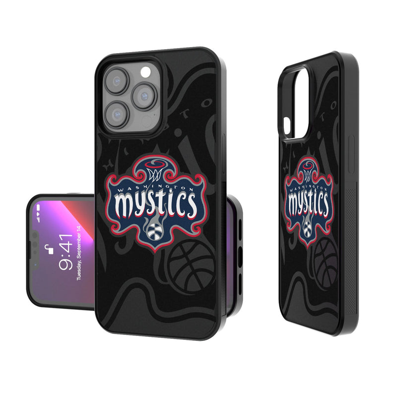 Washington Mystics Monocolor Tilt iPhone Bump Phone Case