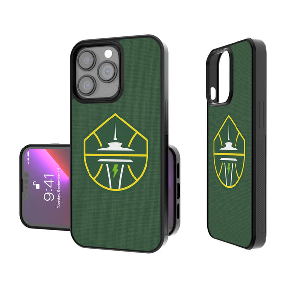 Seattle Storm Solid iPhone Bump Phone Case